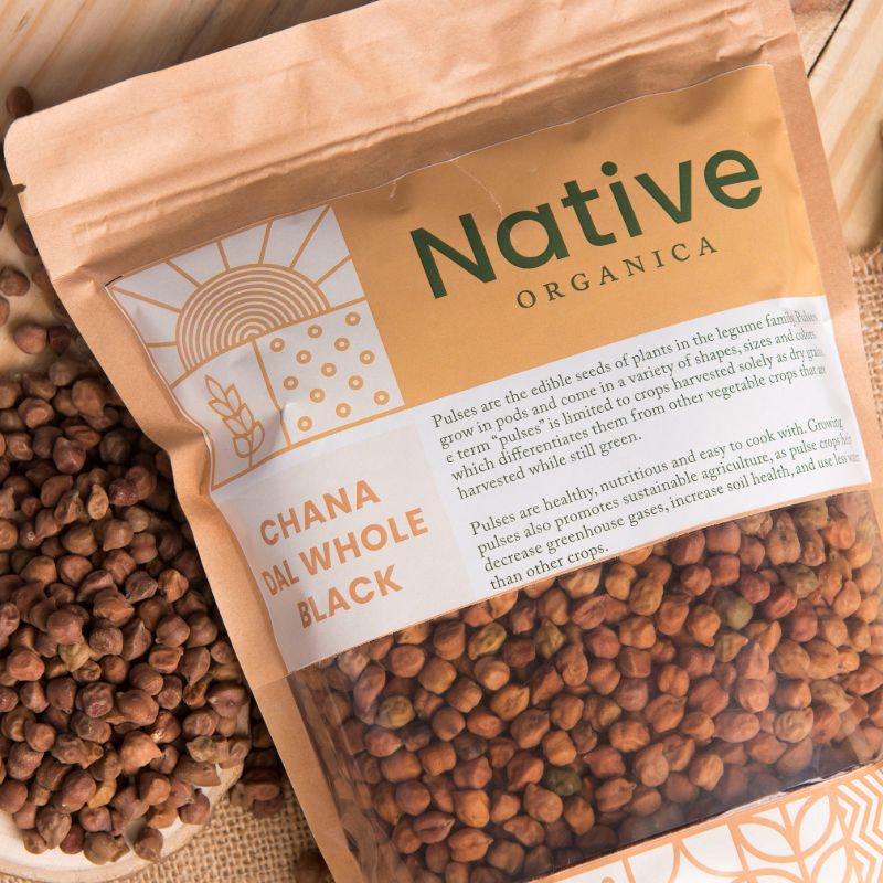 Orgenik: Chana Whole Dal from the brand Native Organica 