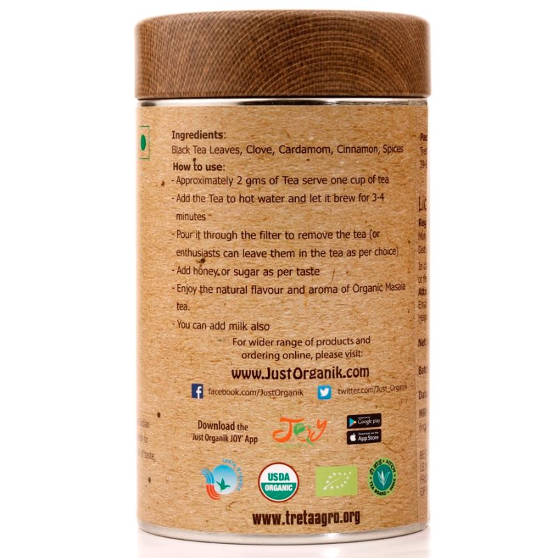 Orgenik: Masala Tea from brand Just Organik