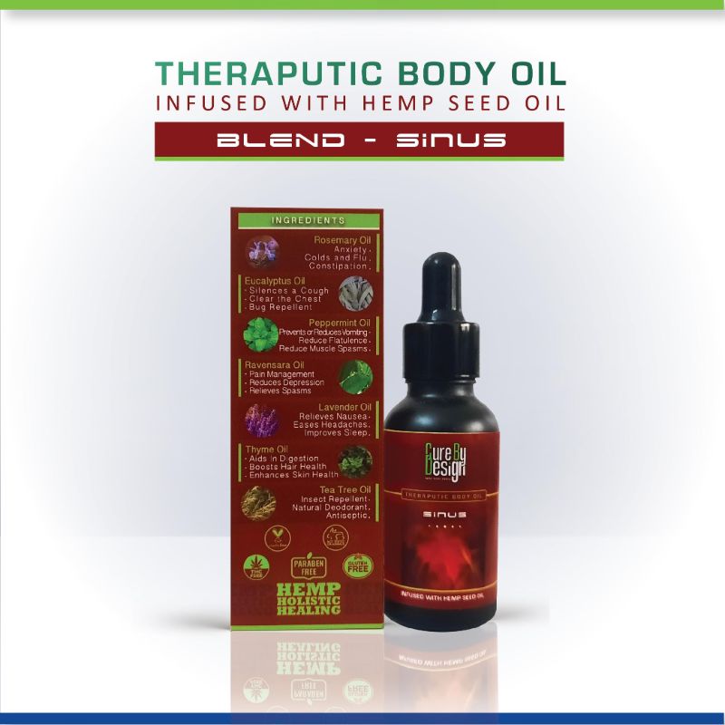 Orgenik: Therapeutic Healing Blend (Sinus) from the brand Cure By Design