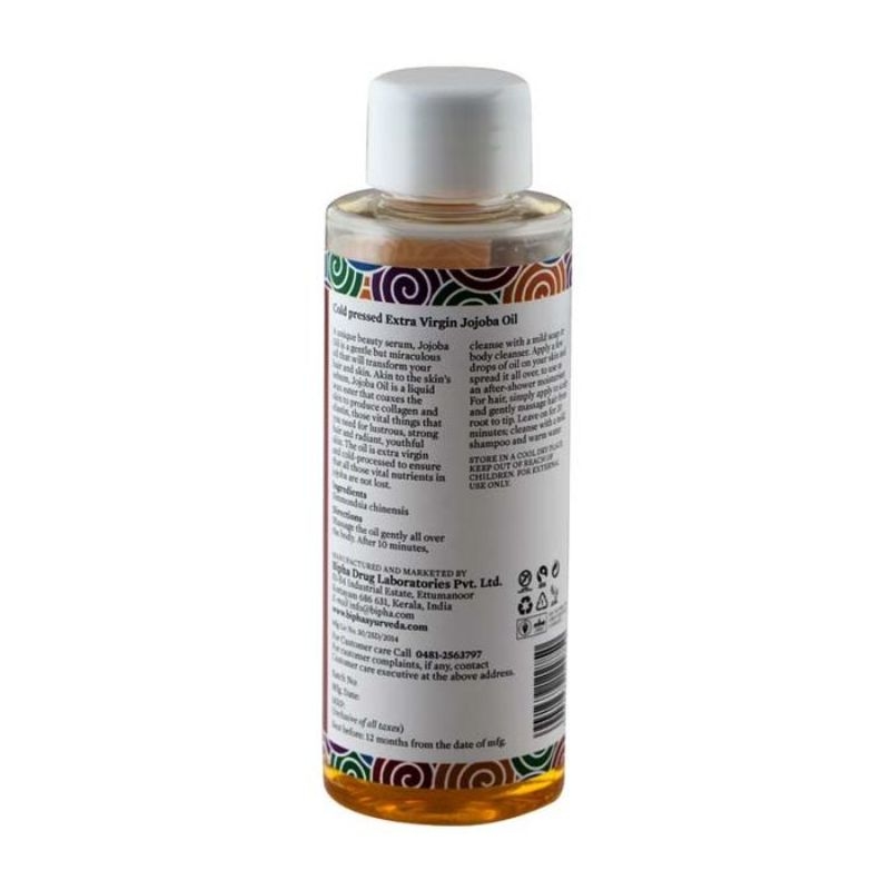 Orgenik: Cold Pressed Extra Virgin Jojoba Oil from brand Bipha Ayurveda