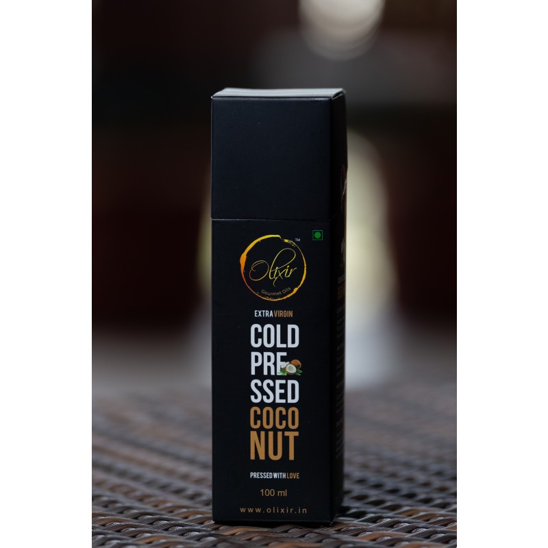 Orgenik: Cold Pressed Virgin Coconut Oil from brand Olixir Gourmet Oils