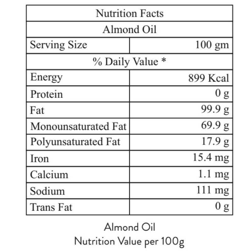 Orgenik: Almond Oil (Glass Bottle) from brand Florocia
