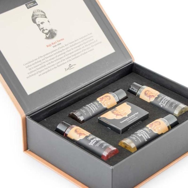Orgenik: Ravivarma-Rukmini Skin & Hair Care Combo from brand Bipha Ayurveda