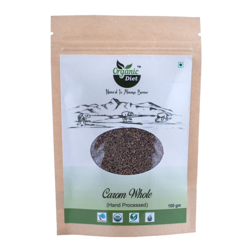 Orgenik: Shop Organic Carom Seed(Ajwain) from the brand Organic Diet