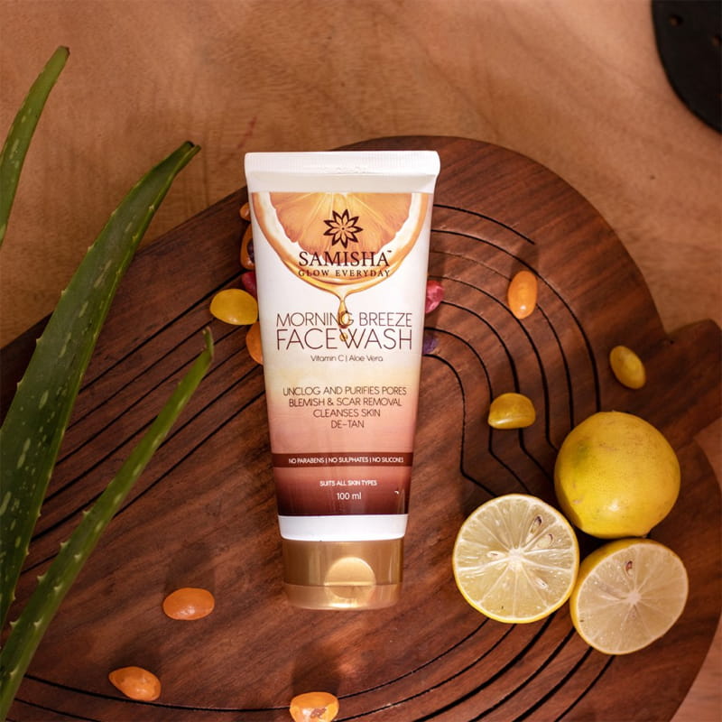 Orgenik: Shop Organic Face Wash For Glowing And Brightening Skin from brand Samisha