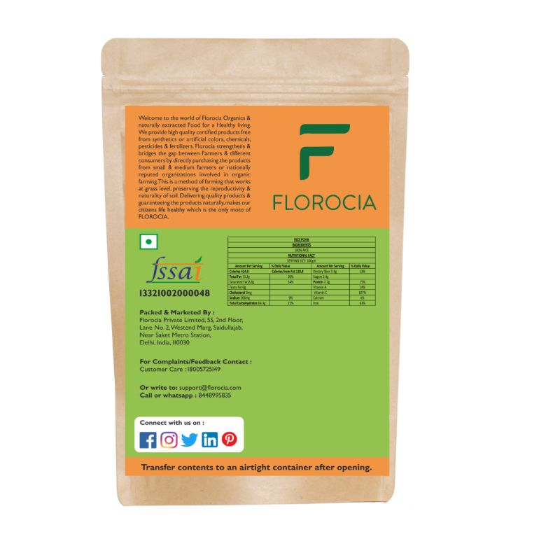Orgenik: Poha from brand Florocia