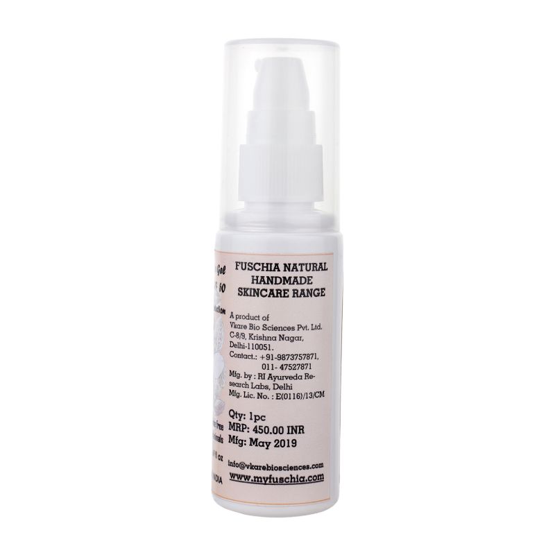 Orgenik: Fuschia SPF-50 Sunscreen Matte Gel from the brand Fuschia 