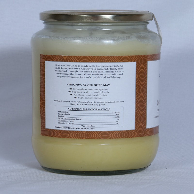 Orgenik: Shop Organic Gir Ghee from brand Shoonya