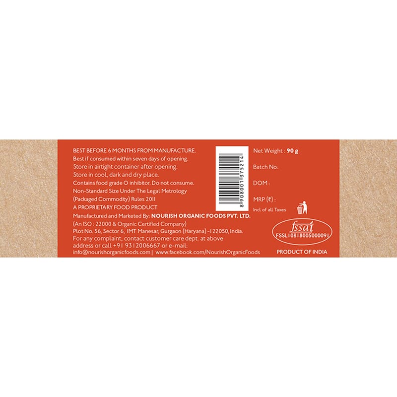 Orgenik: Shop Tomato & Herbs Flax Crackers from the brand Nourish Organics