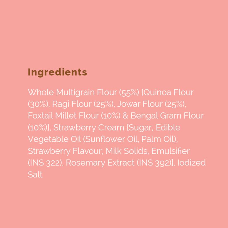 Orgenik: Stawberry Fills Quinoa-Ragi from brand Nourish You