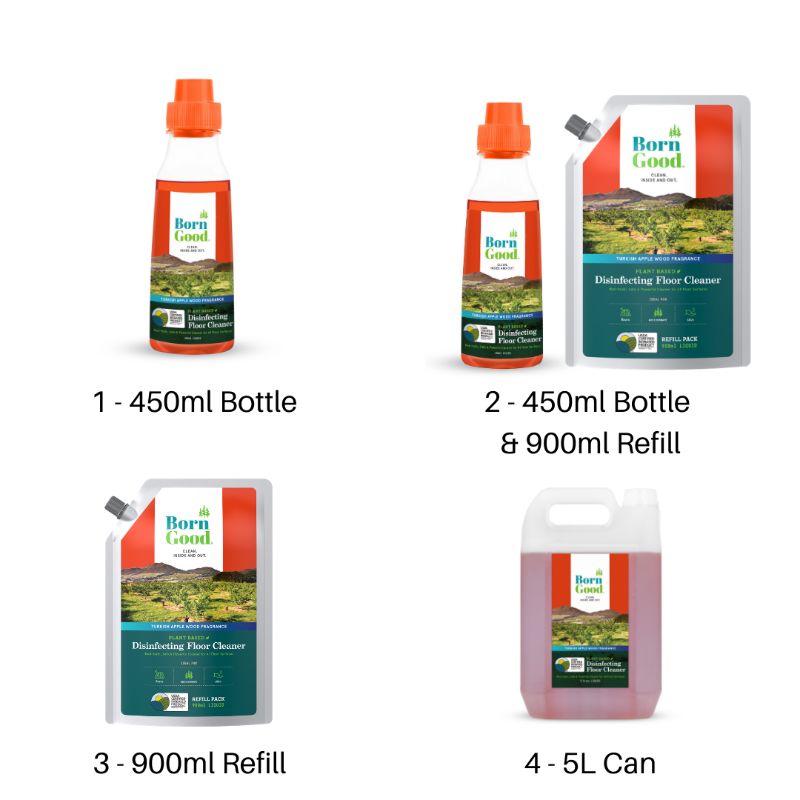 Orgenik: Plant Based Disinfecting Floor Cleaner from brand Born Good