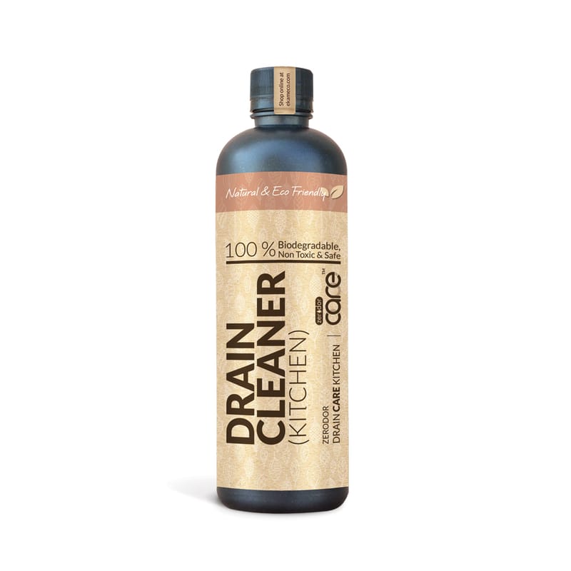 Orgenik: Shop Natural Drain Cleaner for Kitchen 400 ml from the brand Zerodor Care