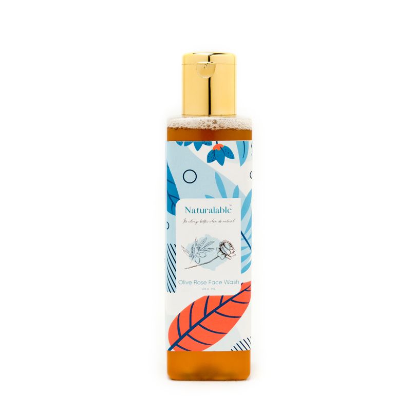 Orgenik: Olive Rose Face Wash from the brand Naturalable