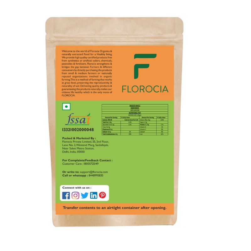Orgenik: Masoor Whole from brand Florocia