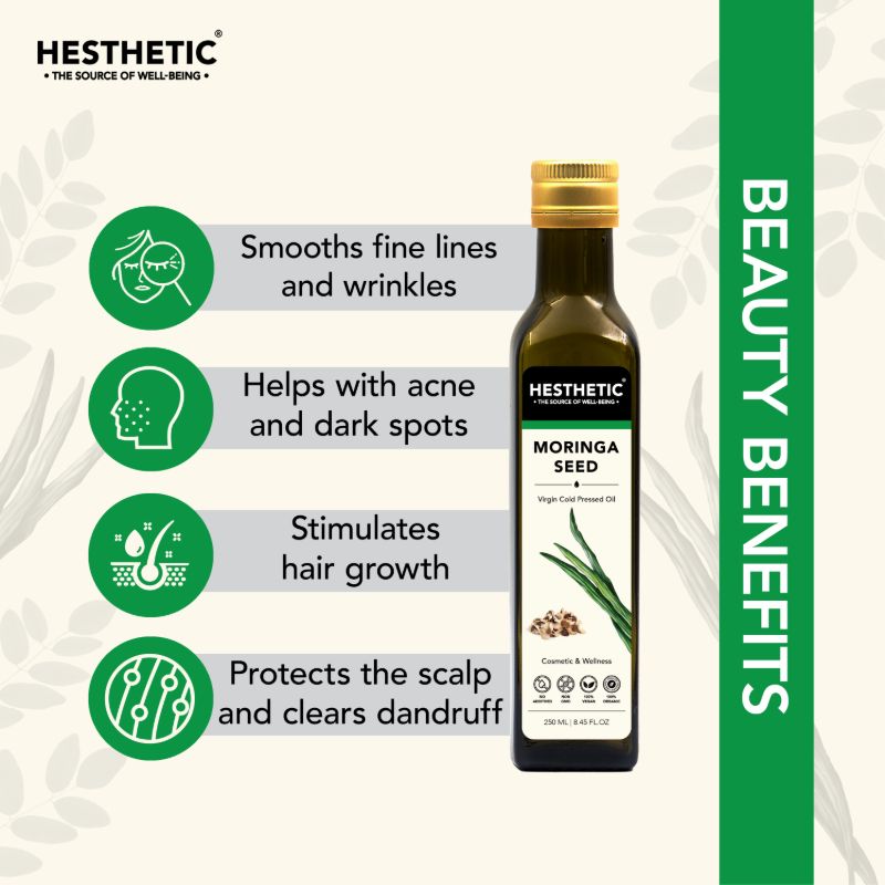 Orgenik: Organic Virgin Cold-Pressed Moringa Seed Oil from the brand Hesthetic