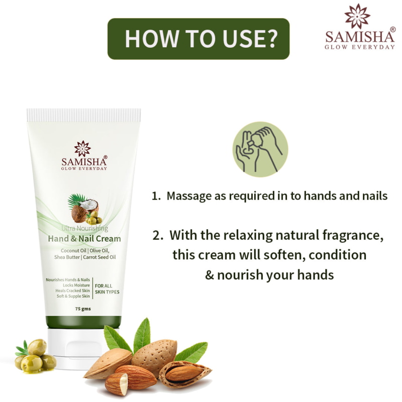Orgenik: Shop Hand And Nail Care Cream | Hand And Nail Treatment from brand Samisha