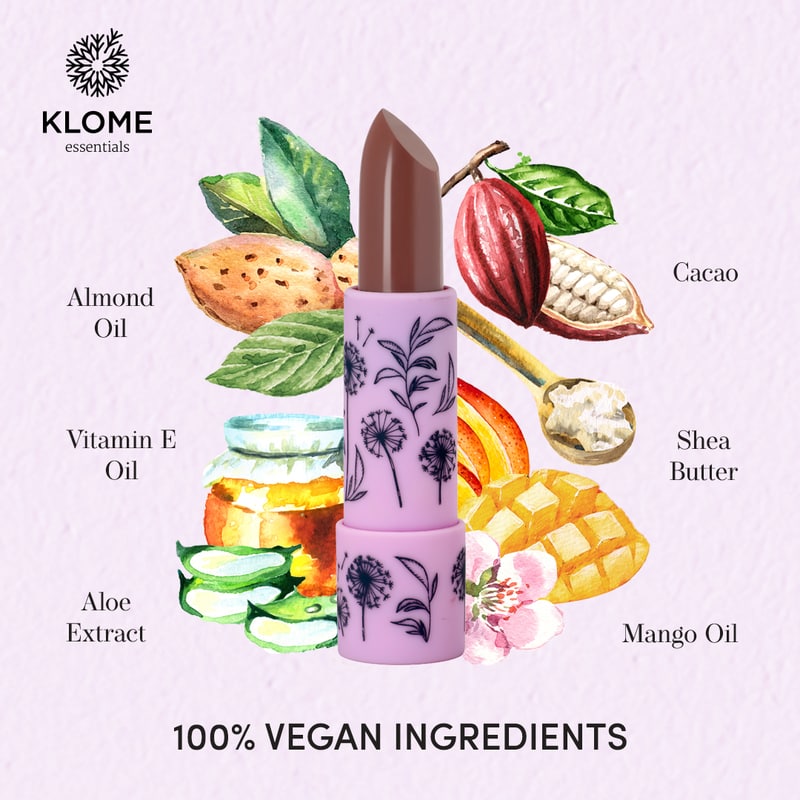 Orgenik: Rosewood Lipstick from the brand Klome Essentials