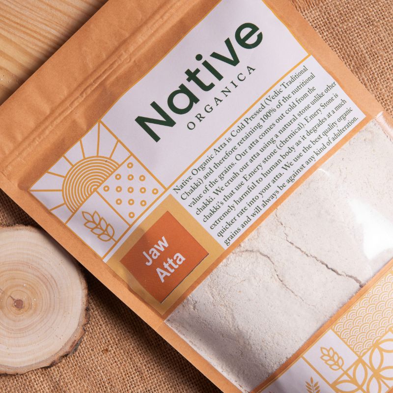 Orgenik: Cold Pressed Jaw Atta from the brand Native Organica 