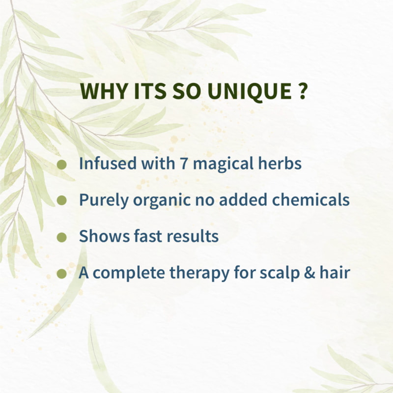 Orgenik: Shop Herbal Hair Pack - Reduces Hair Fall from brand Samisha