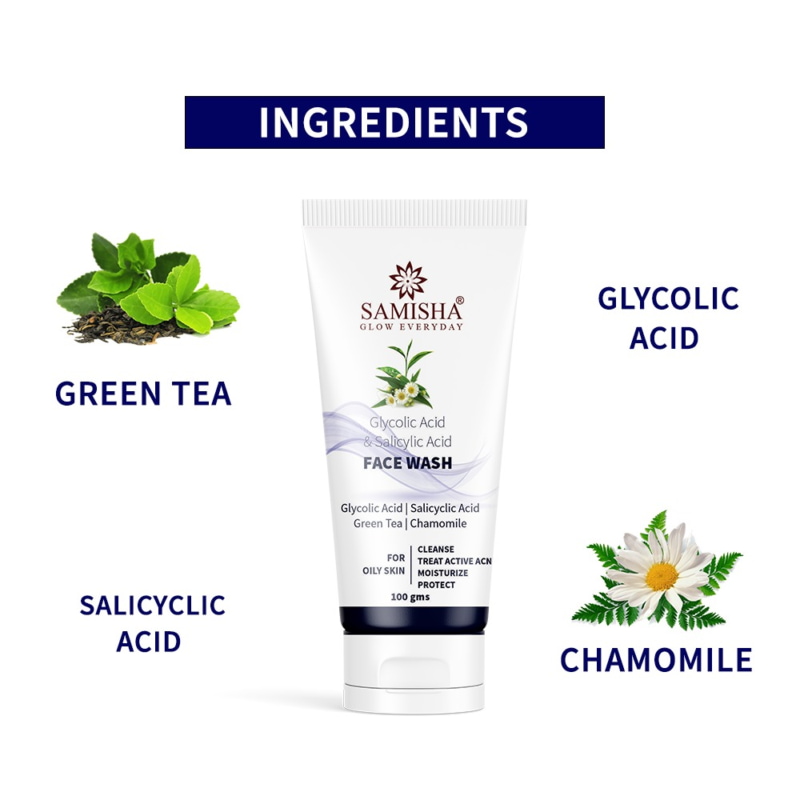 Orgenik: Shop Face Wash For Oily Skin | Acne Prone Skin | Combination Skin from brand Samisha