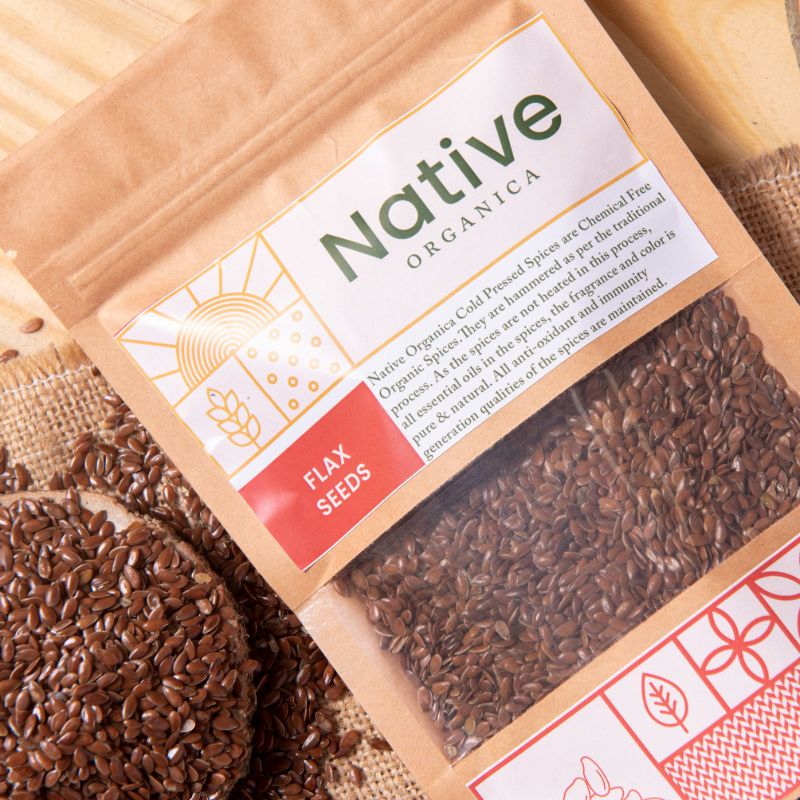 Orgenik: FlaxSeeds from the brand Native Organica 