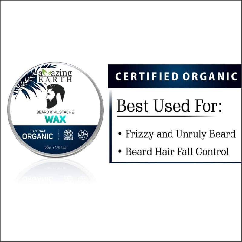 Orgenik: Shop Beard And Mustache Wax from the brand AMAzing EARTH Vegetal