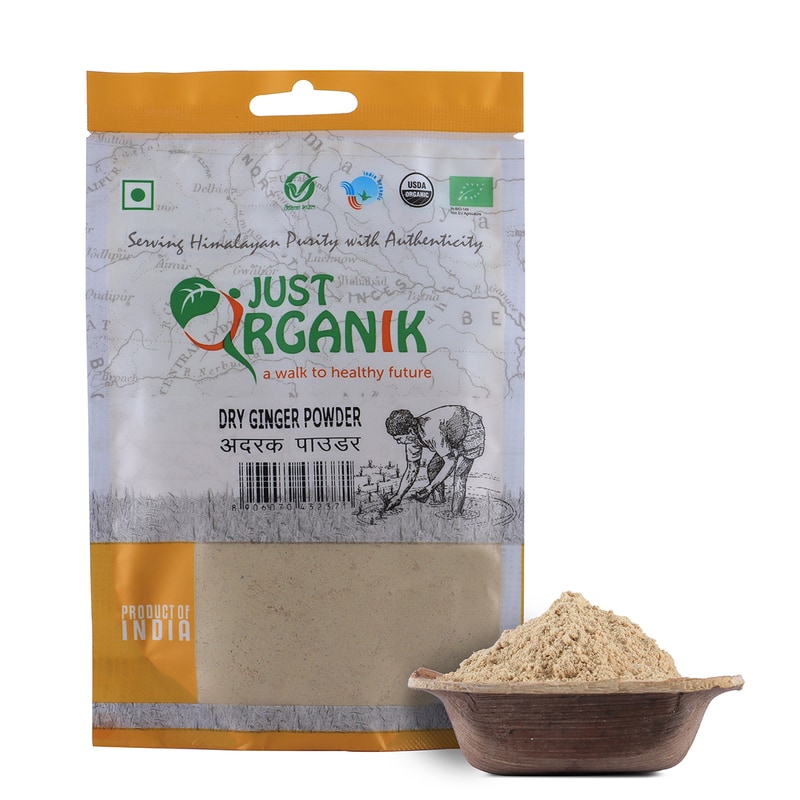 Orgenik: Dry Ginger Powder from brand Just Organik