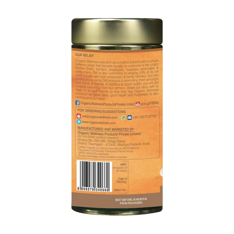 Orgenik: Shop Cinnamon Cleanse 100 g Tin Pack from the brand Organic Wellness