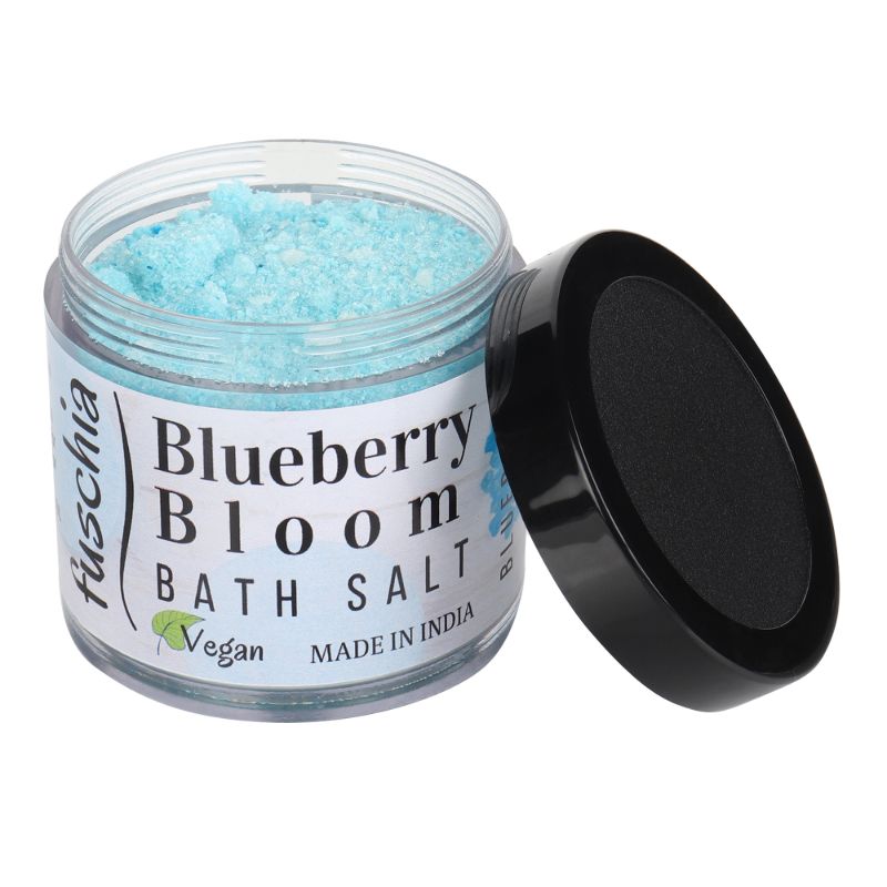 Orgenik: Blueberry Bloom Bath Salt (100grams) from the brand Fuschia 