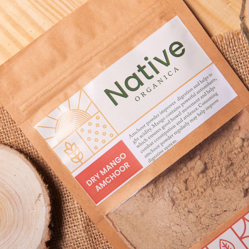 Orgenik: Cold Pressed Amchoor Powder from the brand Native Organica 