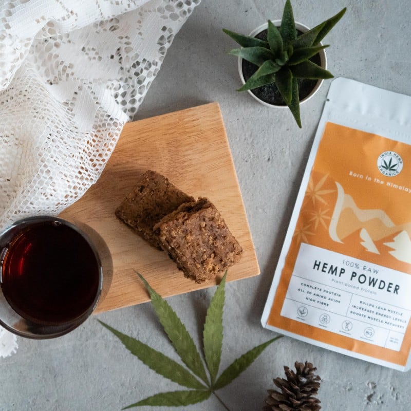 Orgenik: Shop Hemp Protein Powder 100gramss from the brand India Hemp Organic