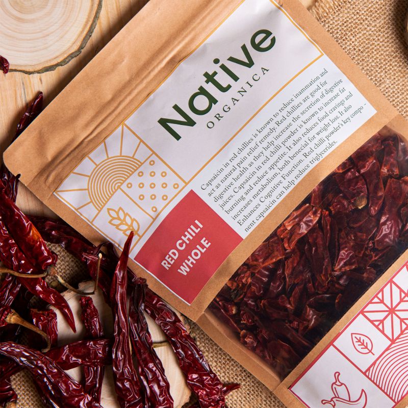 Orgenik: Red Chilli Whole from the brand Native Organica 