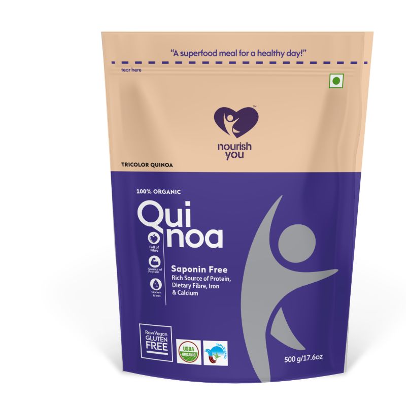 Orgenik: Tricolor Quinoa from brand Nourish You