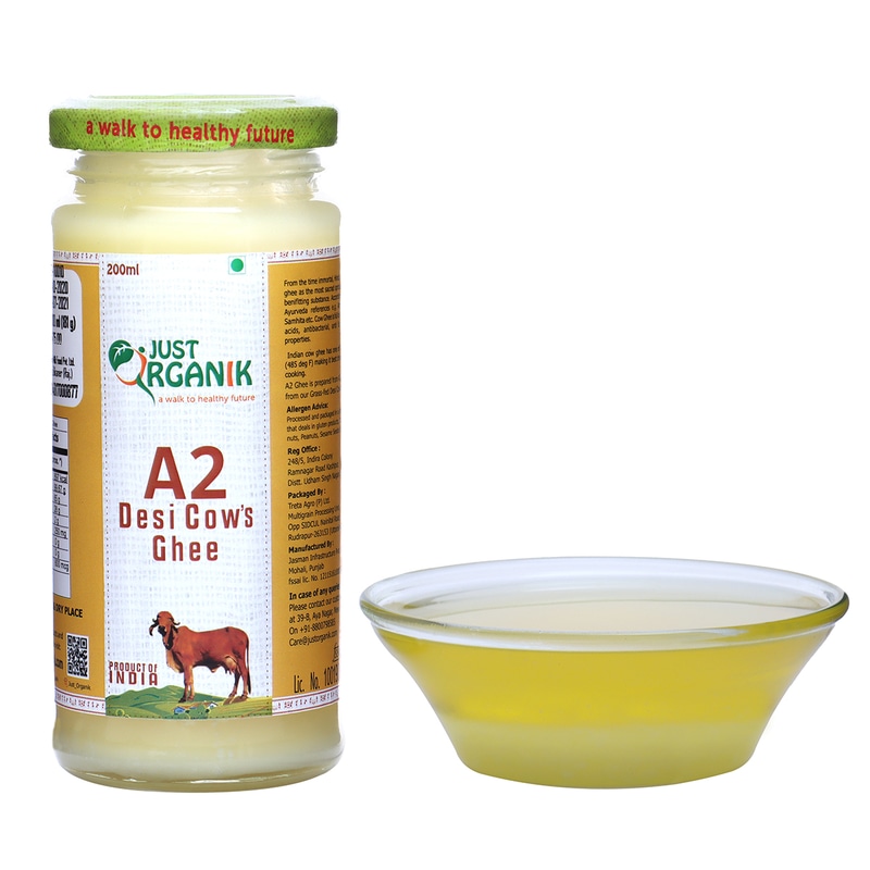 Orgenik: Cow Desi Ghee (A2) from brand Just Organik