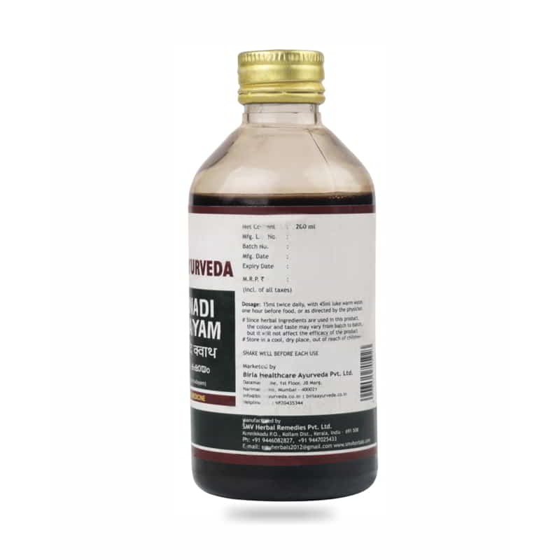 Orgenik: Shop Varanadi Kashayam - Herbal Diuretic & Obesity Treatment from the brand Birla Ayurveda