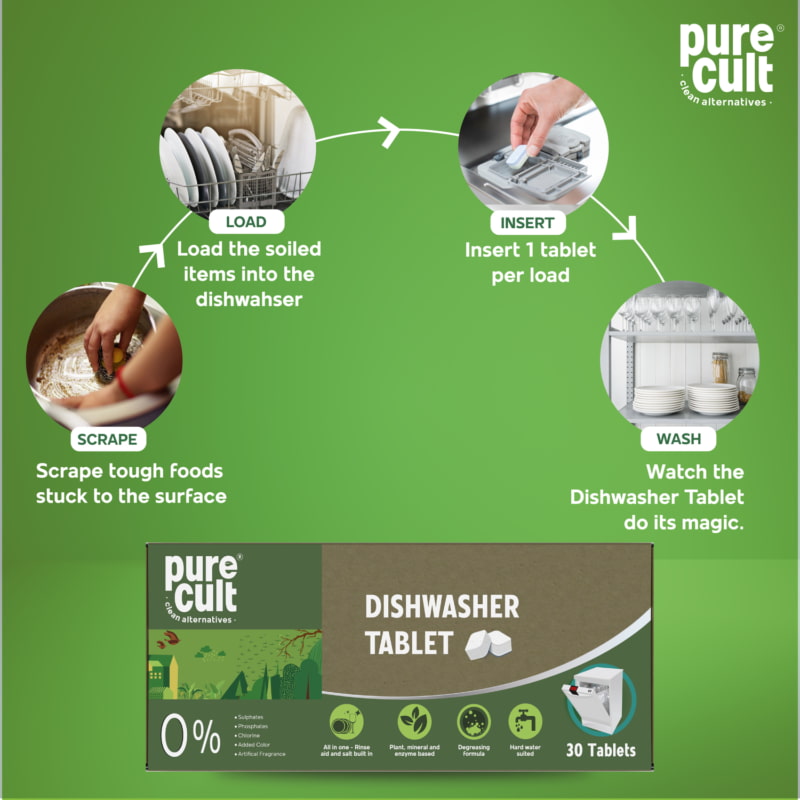 Orgenik: Shop Eco-Friendly Dishwasher Tablets from the brand PureCult