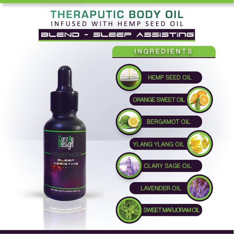 Orgenik: Therapeutic Healing Blend (Sleep Assisting) from the brand Cure By Design
