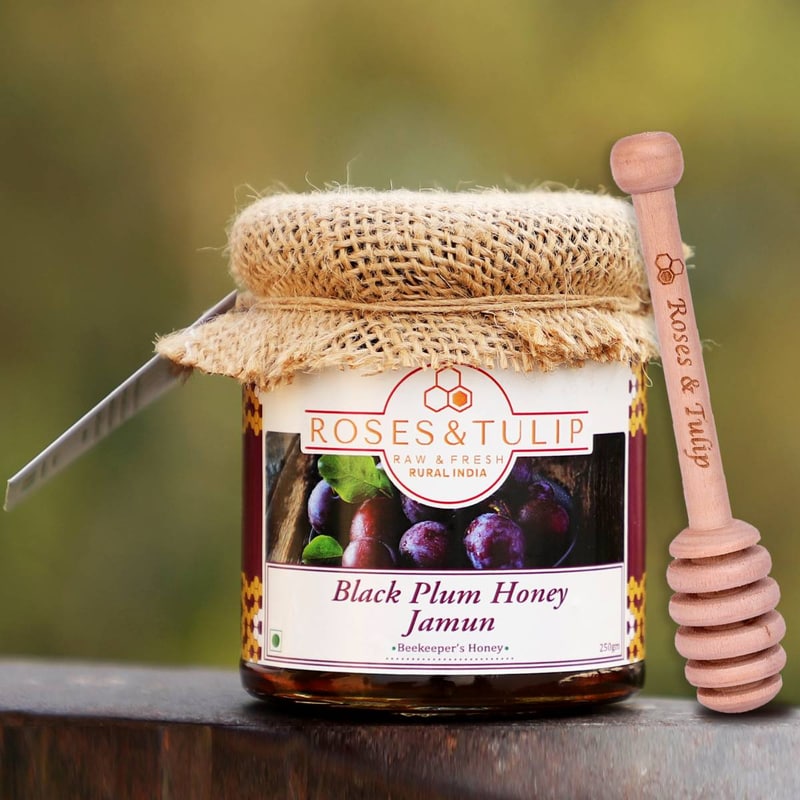 Orgenik:Black Plum Honey Jamun from brand Roses & Tulip