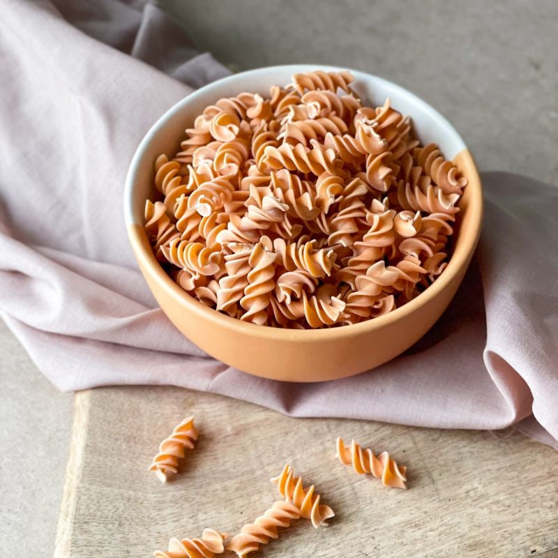Orgenik: Sriracha Fusilli from brand Casarecce Artisanal Pasta