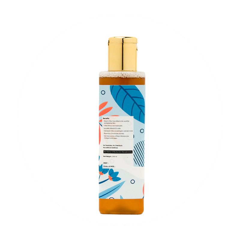 Orgenik: Olive Rose Face Wash from the brand Naturalable