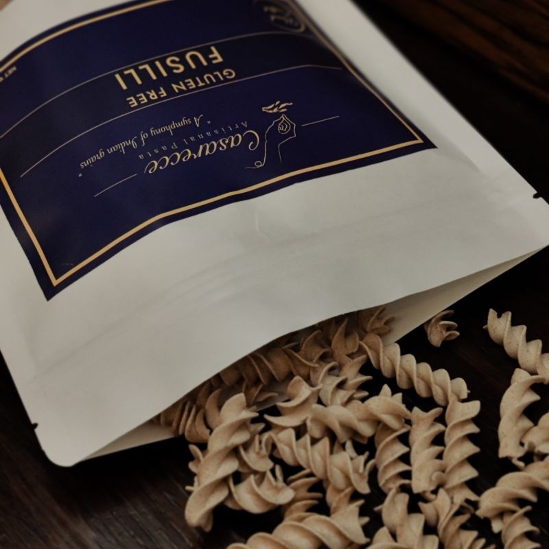 Orgenik: Gluten Free Fusilli from brand Casarecce Artisanal Pasta