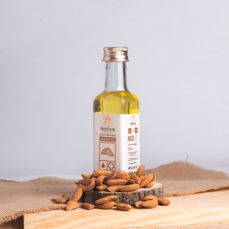 Orgenik: Cold Pressed Almond Oil from the brand Native Organica 