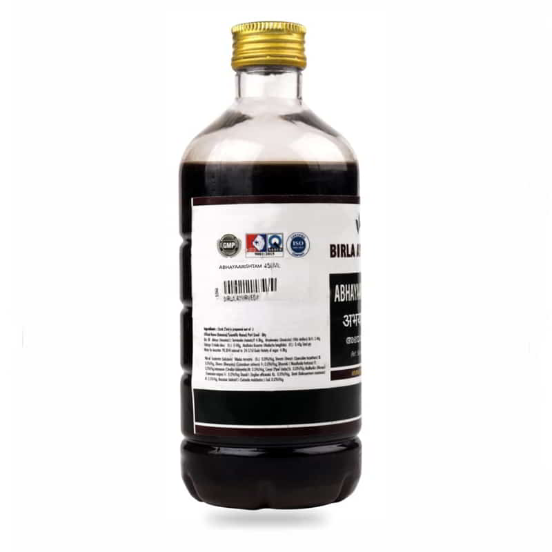 Orgenik: Shop Abhayaarishtam - Ayurvedic Detox & Constipation Relief from the brand Birla Ayurveda
