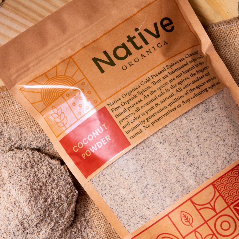 Orgenik: Low Fat Coconut Powder from the brand Native Organica 