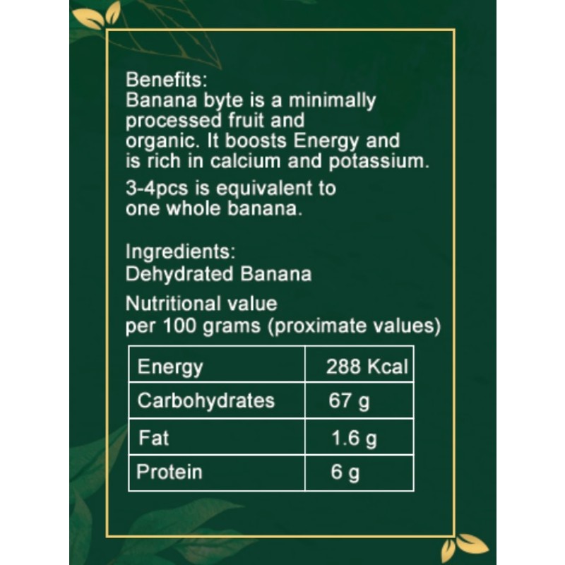 Orgenik: Banana Bytes from brand Mirella by Mausam