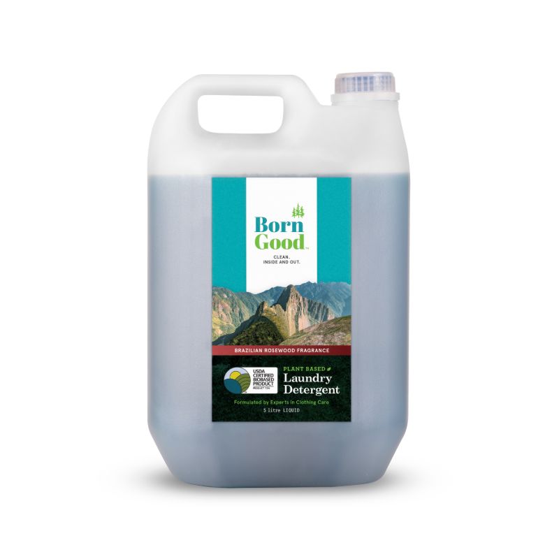 Orgenik: Brazilian Rosewood Plant Based Fragrance Detergent from brand Born Good