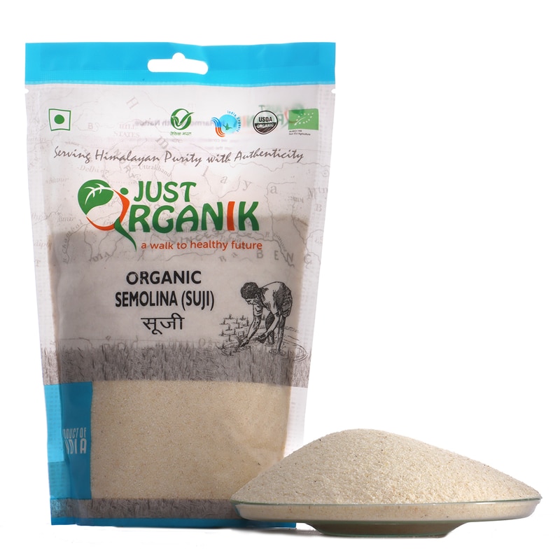 Orgenik: Semolina (Suji) from brand Just Organik