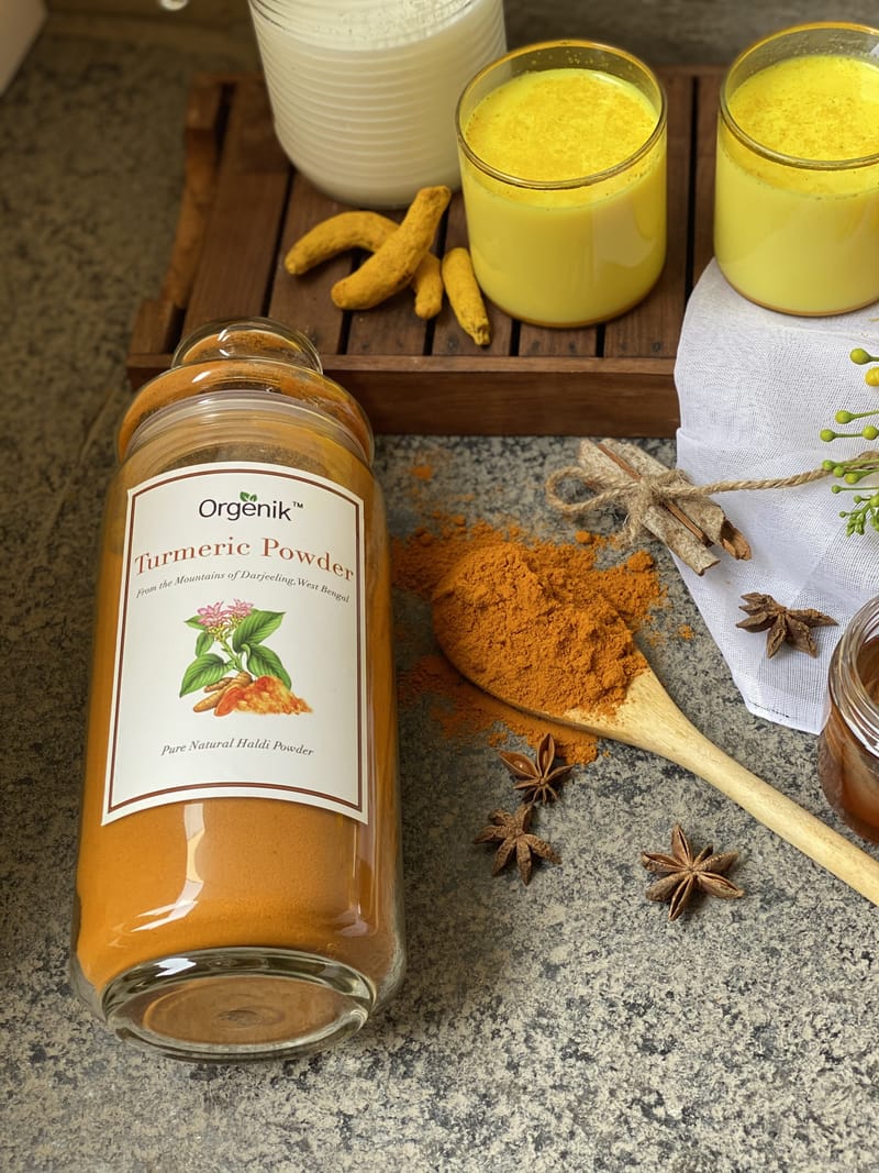 Orgenik: Shop Natural Turmeric Powder - Darjeeling from the brand Orgenik