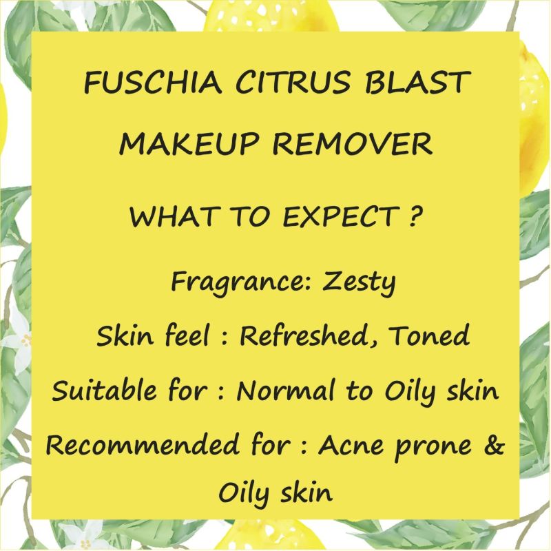 Orgenik: Make-up Remover Citrus Blast from the brand Fuschia 