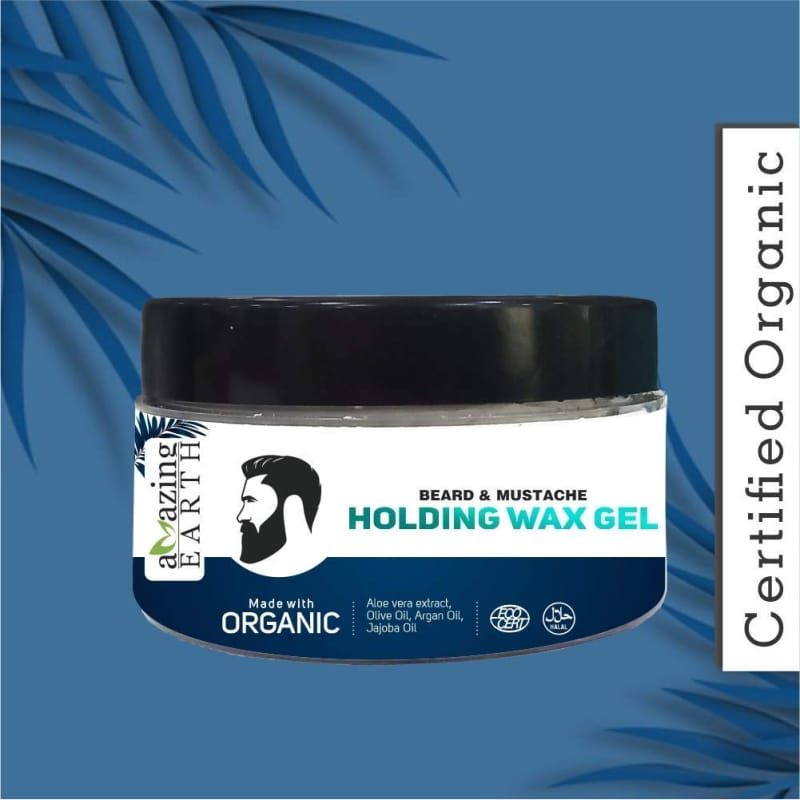 Orgenik: Shop Beard And Mustache Holding Wax Gel from the brand AMAzing EARTH Vegetal